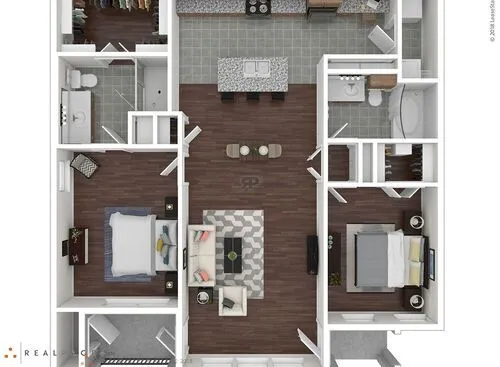 The Beldon Friendswood Houston Apartment Floor plan 7