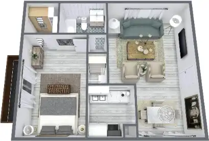 The Brix Apartments Floorplan 2