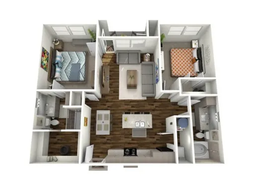 The Broadway Apartments Houston Floor Plan 3