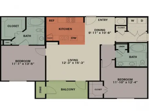 The Columns at Shadow Creek Ranch Floorplan 5