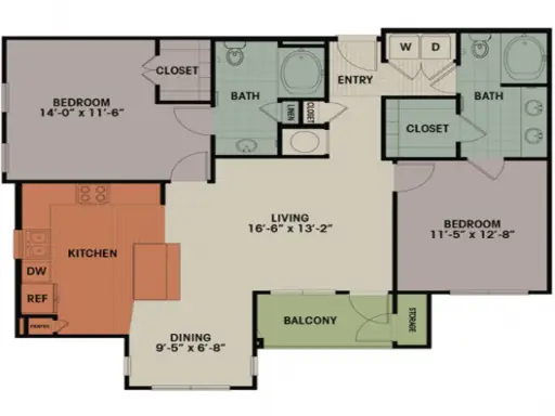 The Columns at Shadow Creek Ranch Floorplan 7