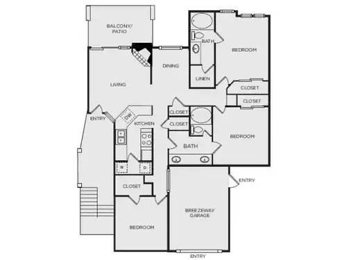 The Courts of Bent Tree Floorplan 5