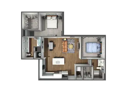 The Crosby Dallas Floorplan 10