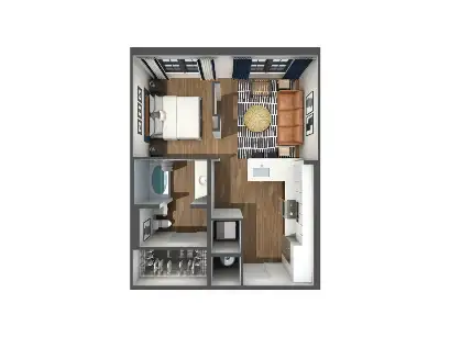 The Crosby Dallas Floorplan 2