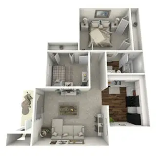 The Declan Apartments FloorPlan 6