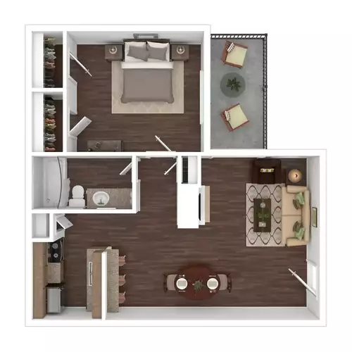 The District at Midtown Floorplan 2