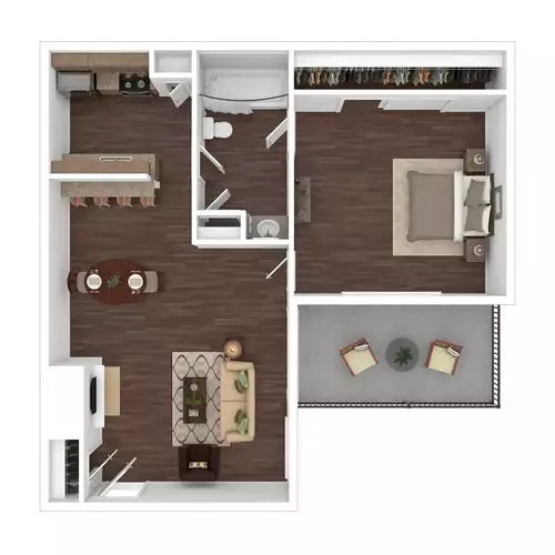 The District at Midtown Floorplan 3