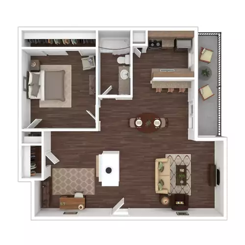 The District at Midtown Floorplan 4