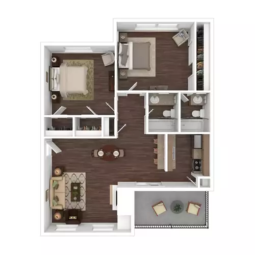 The District at Midtown Floorplan 5