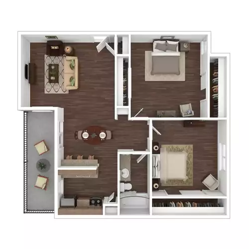 The District at Midtown Floorplan 6