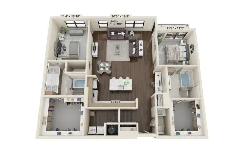 The Drake at White Rock floor plan 13