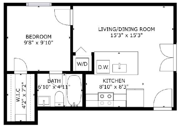 The Eastern Apartments Floorplan 10