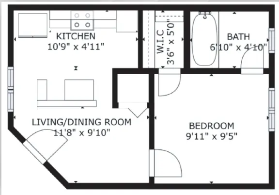 The Eastern Apartments Floorplan 5