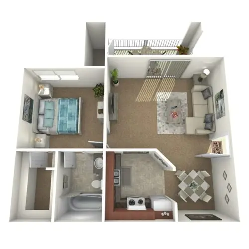 The Elise Apartments FloorPlan 001