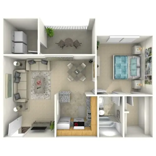 The Elise Apartments FloorPlan 004