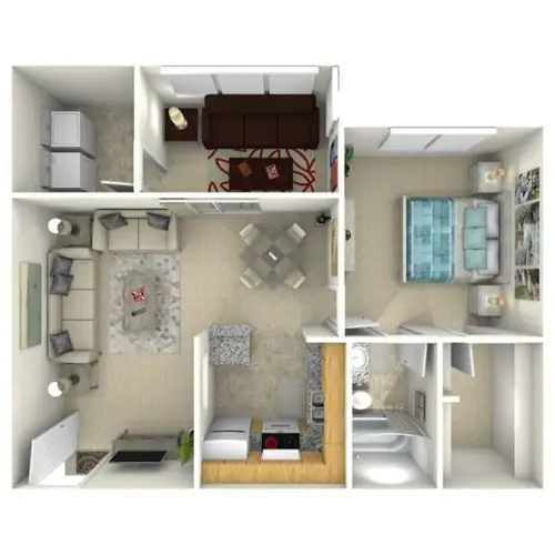 The Elise Apartments FloorPlan 007