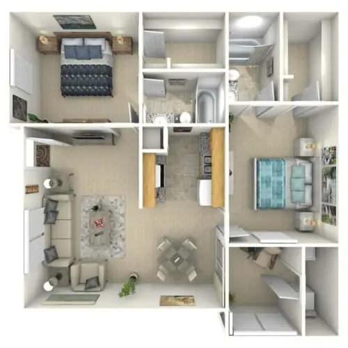 The Elise Apartments FloorPlan 013