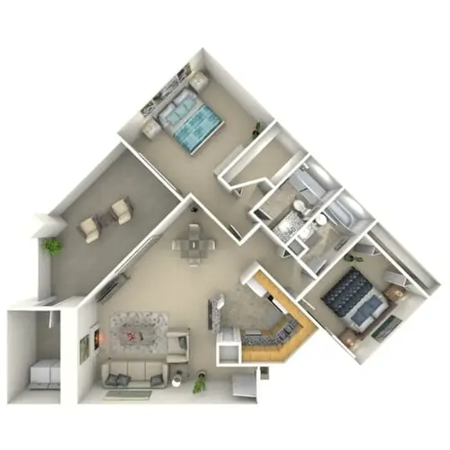 The Elise Apartments FloorPlan 015