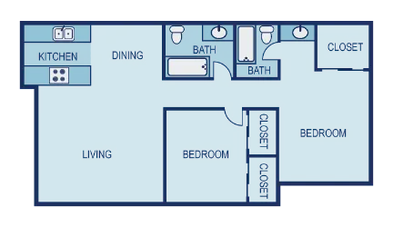 The Entro at Midtown Dallas Apartment Floor Plan 10