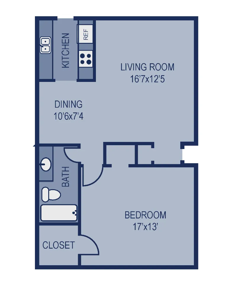 The Entro at Midtown Dallas Apartment Floor Plan 4