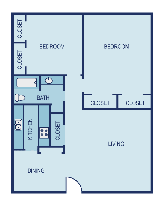 The Entro at Midtown Dallas Apartment Floor Plan 5