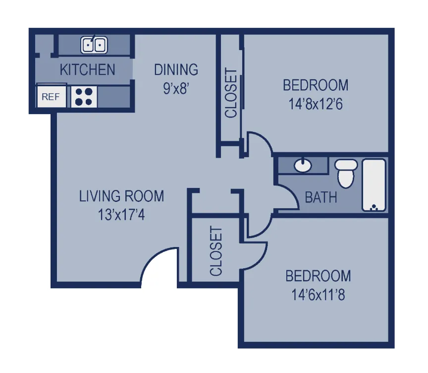 The Entro at Midtown Dallas Apartment Floor Plan 6