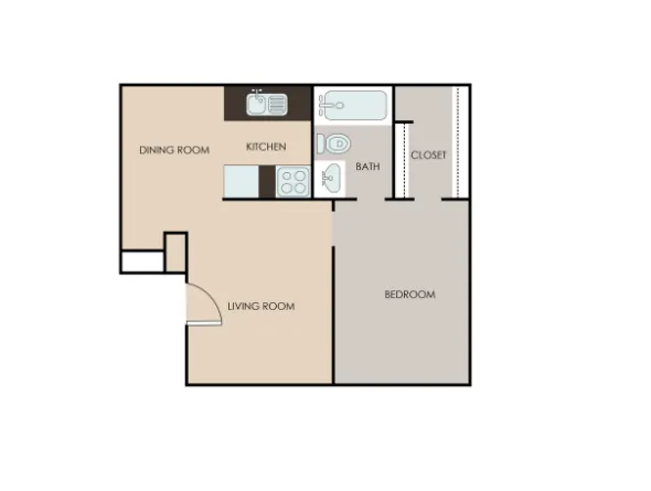 The Finley Apartments Dallas Floor Plan 1