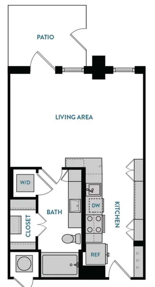 The Hamilton at The Epic FloorPlan 001