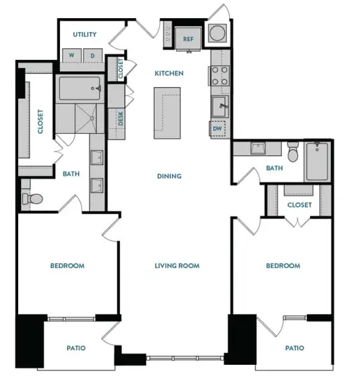 The Hamilton at The Epic FloorPlan 017