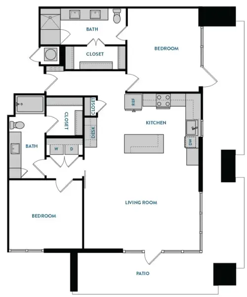 The Hamilton at The Epic FloorPlan 018