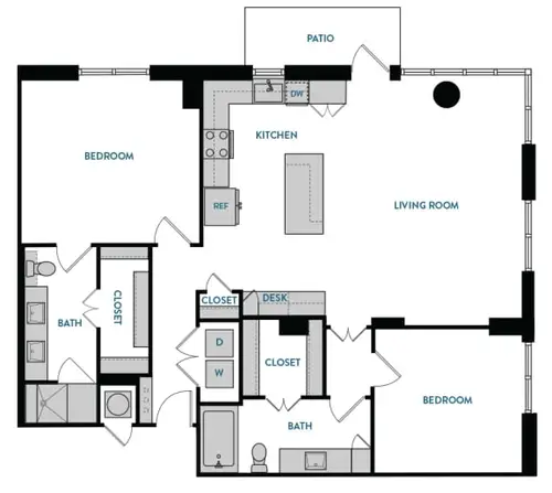 The Hamilton at The Epic FloorPlan 020