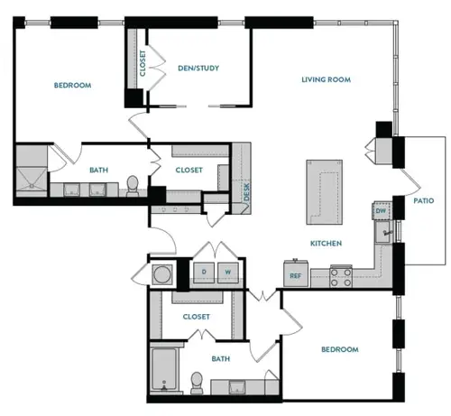 The Hamilton at The Epic FloorPlan 022