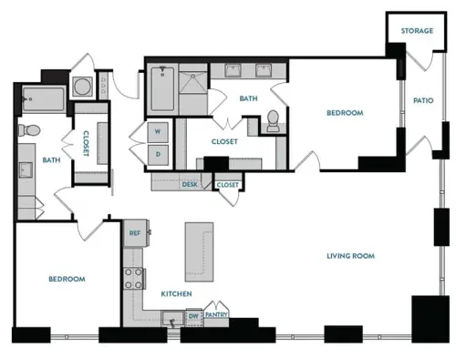 The Hamilton at The Epic FloorPlan 023