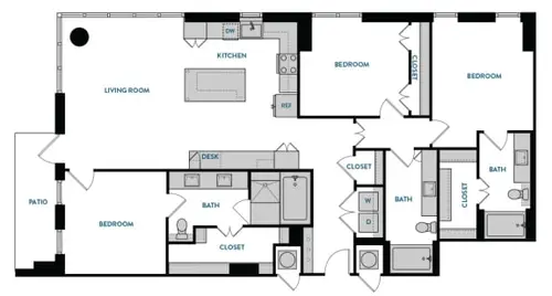 The Hamilton at The Epic FloorPlan 024