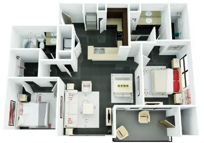 The Henderson floor plan 2