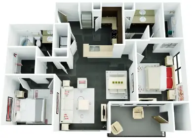 The Henderson floor plan 5