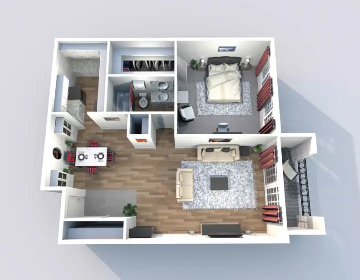 The Heritage Lofts Floorplan 1