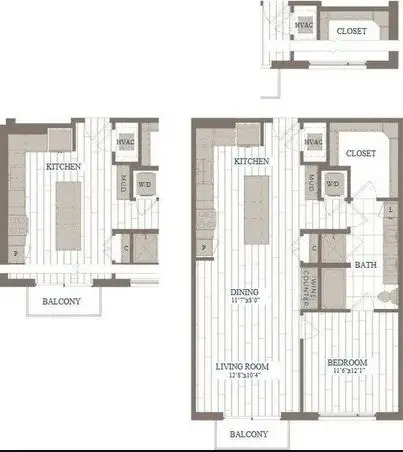 The Hudson floor plan 7