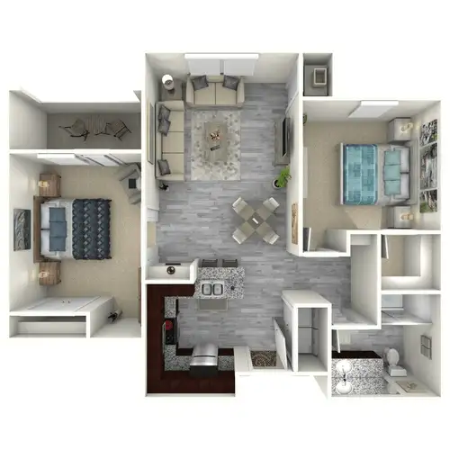 The Huntington at Sienna Ranch Senior Floorplan 6