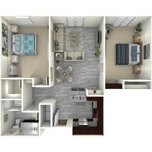 The Huntington at Sienna Ranch Senior Floorplan 7