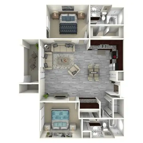 The Huntington at Sienna Ranch Senior Floorplan 9