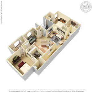 The Kenton Apartments Alvin Floorplan 4