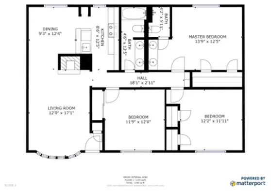 The Lake Lofts Dallas Apartment Floor Plan 12