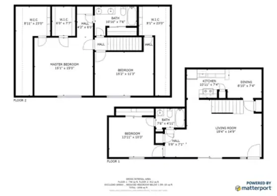 The Lake Lofts Dallas Apartment Floor Plan 14