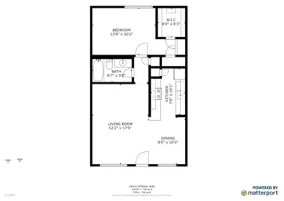 The Lake Lofts Dallas Apartment Floor Plan 5