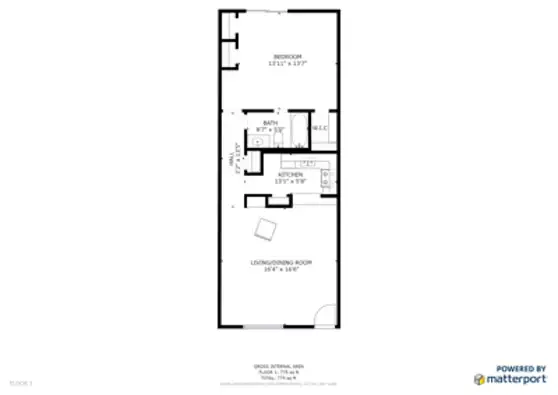 The Lake Lofts Dallas Apartment Floor Plan 6