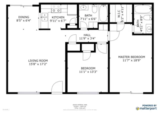 The Lake Lofts Dallas Apartment Floor Plan 7