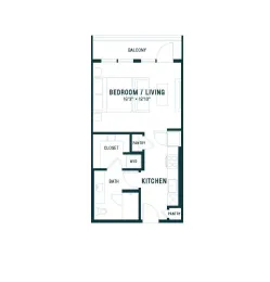 The Langford Apartments Dallas Floorplan 15