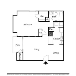 The Monet Dallas Floorplan 2