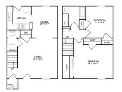 The Monroe floor plan 1